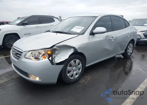 2009 Hyundai Elantra Gls from USA, damaged, VIN KMHDU46D09U663044